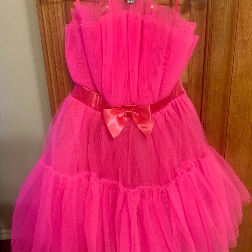 Adult Pink Barbie Halloween costume size small worn once